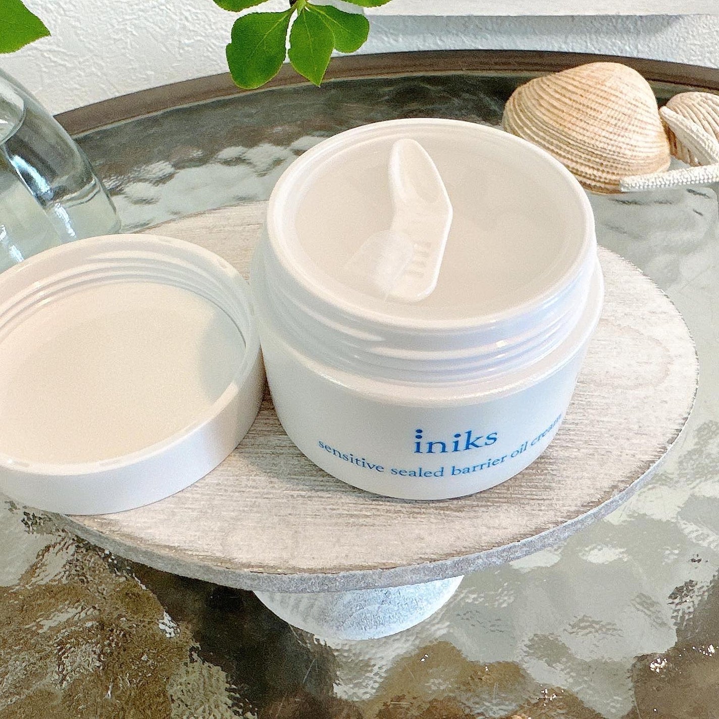 センシティブ シールドバリア オイルクリーム/iniks/フェイスクリームを使ったクチコミ(2枚目)