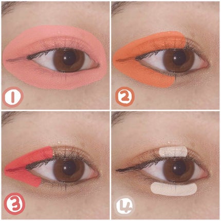 バレンタインボックス/VAVI MELLO/アイシャドウパレットを使ったクチコミ(4枚目)