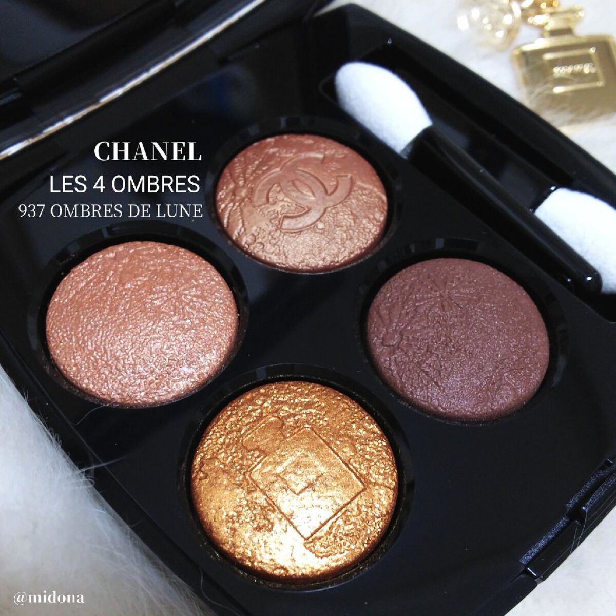 Chanel Ombres de Lune Eyeshadow Quad Review & Swatches