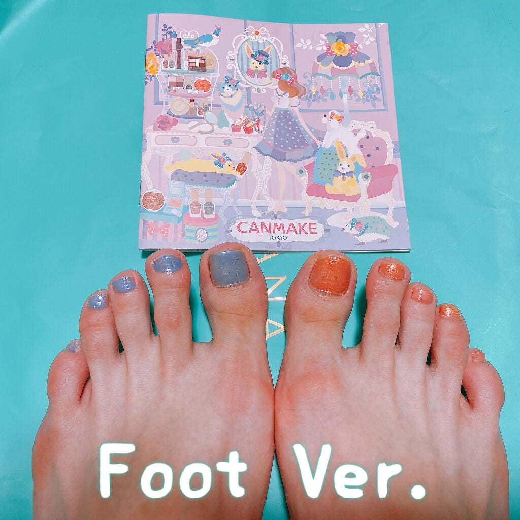 カラフルネイルズ/キャンメイク/マニキュアを使ったクチコミ(8枚目)