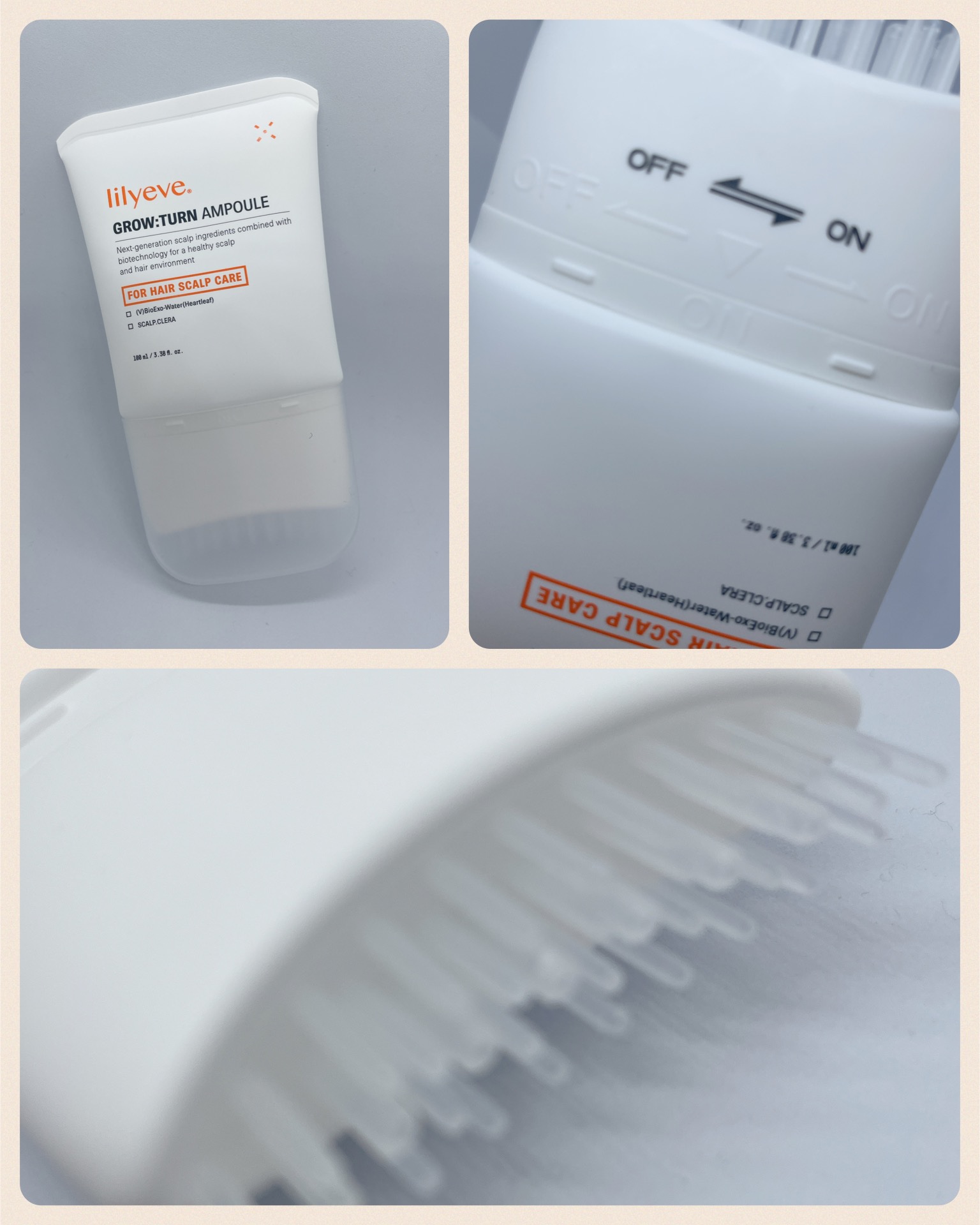 グローターン 100ml/リリーイブ/頭皮ローションを使ったクチコミ（2枚目）