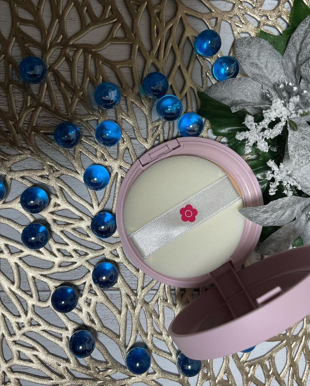 フェイス パウダー/DAISY DOLL by MARY QUANT/プレストパウダーを使ったクチコミ（2枚目）