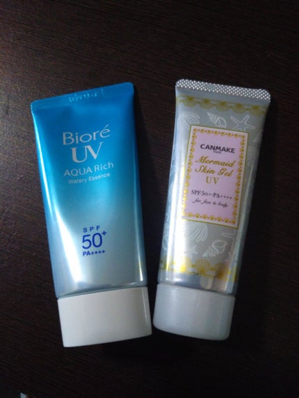 マーメイドスキンジェルUV/キャンメイク/日焼け止めジェルを使ったクチコミ(1枚目)