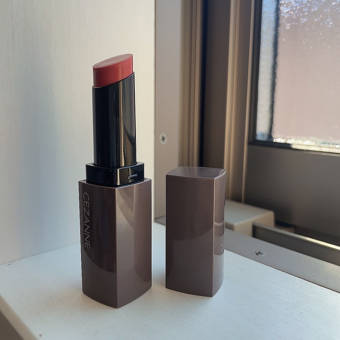 リップカラーシールド/CEZANNE/口紅を使ったクチコミ（3枚目）