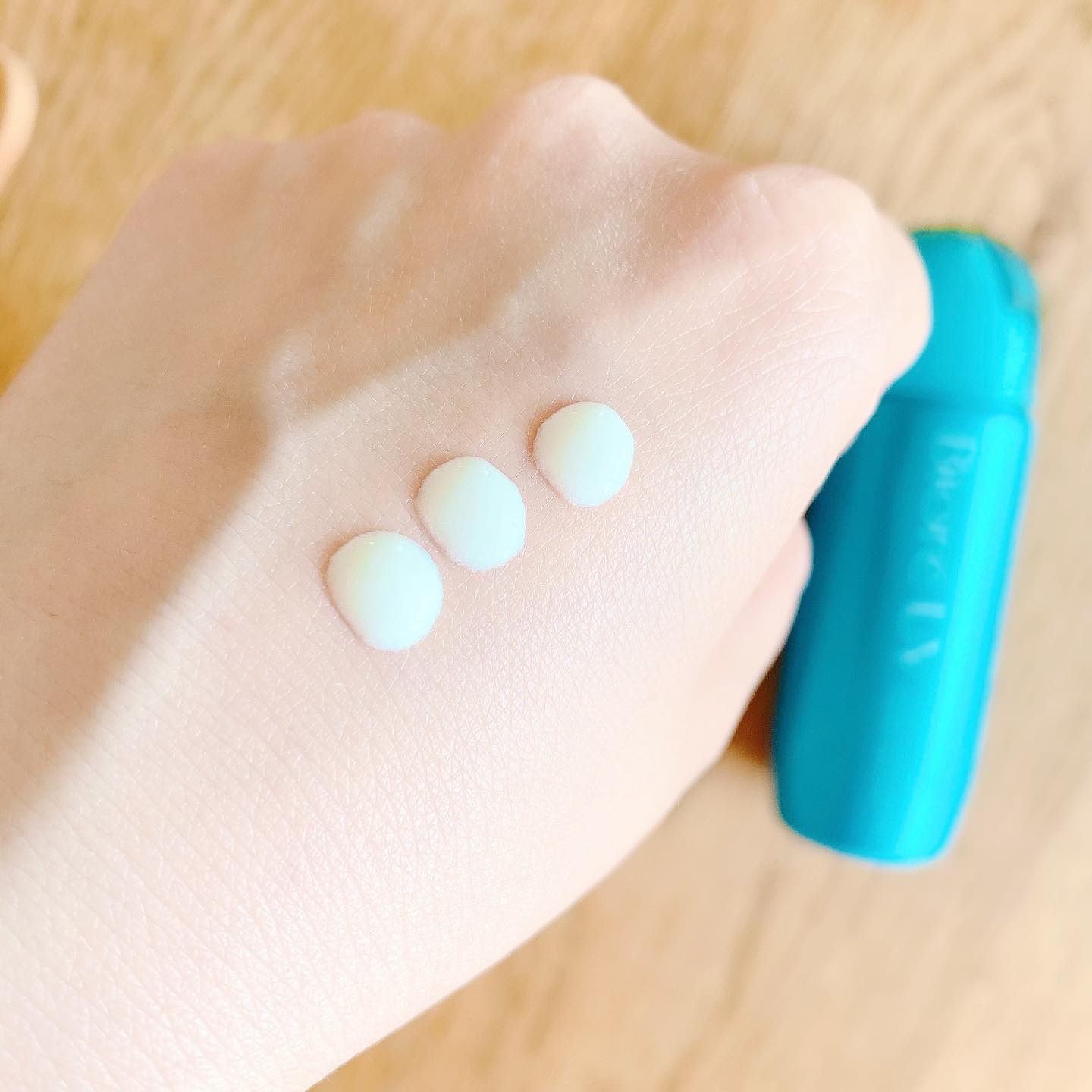 ビオレUV アクアリッチ アクアプロテクトローション(水層パック)/ビオレ/日焼け止めローションを使ったクチコミ（2枚目）