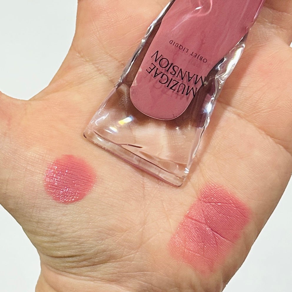 オブジェリキッド/MUZIGAE MANSION/口紅を使ったクチコミ(2枚目)