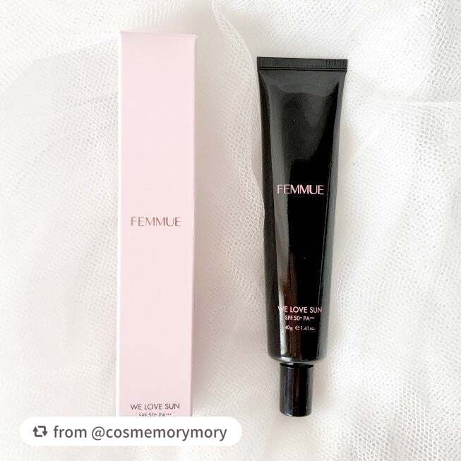 ウィーラブサン トーンアップUVクリーム SPF50+ PA+++/FEMMUE/日焼け止めクリームを使ったクチコミ(1枚目)