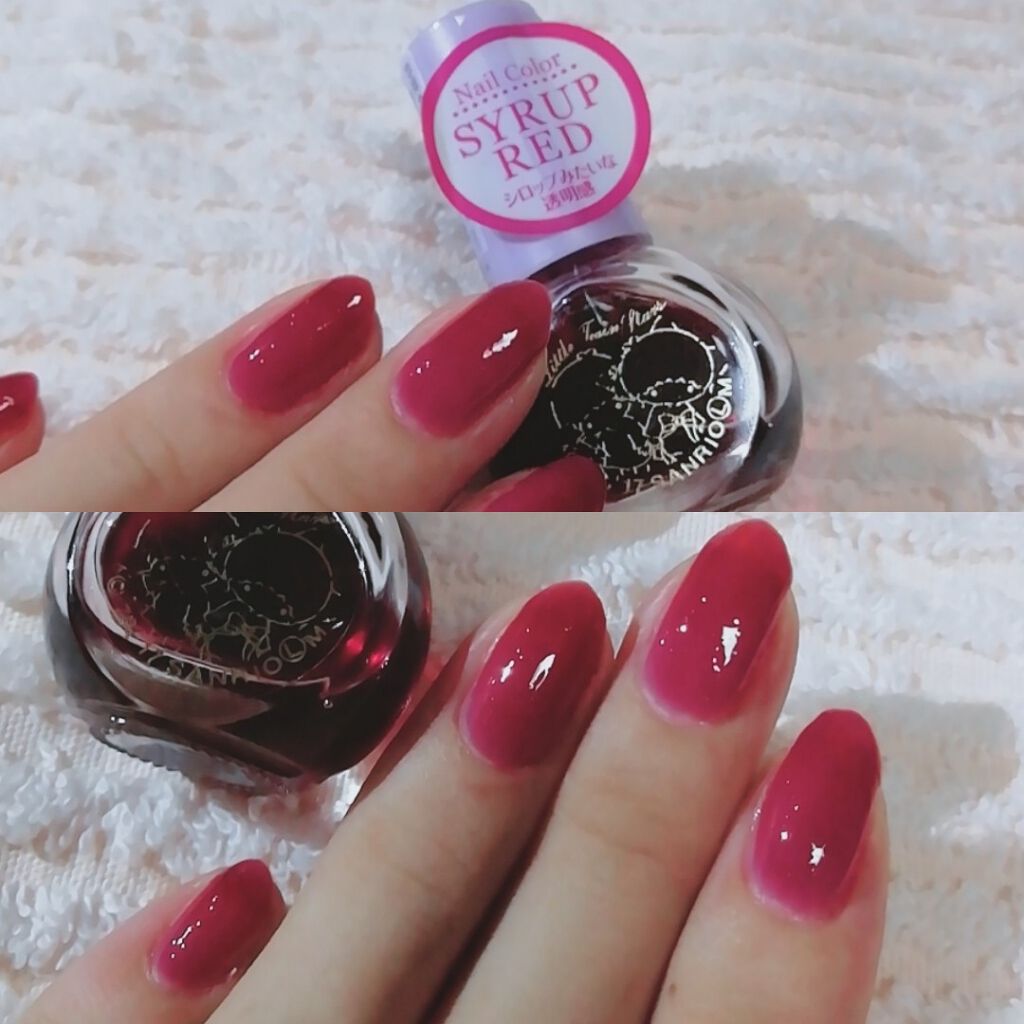 サンリオネイル/DAISO/マニキュアを使ったクチコミ(2枚目)