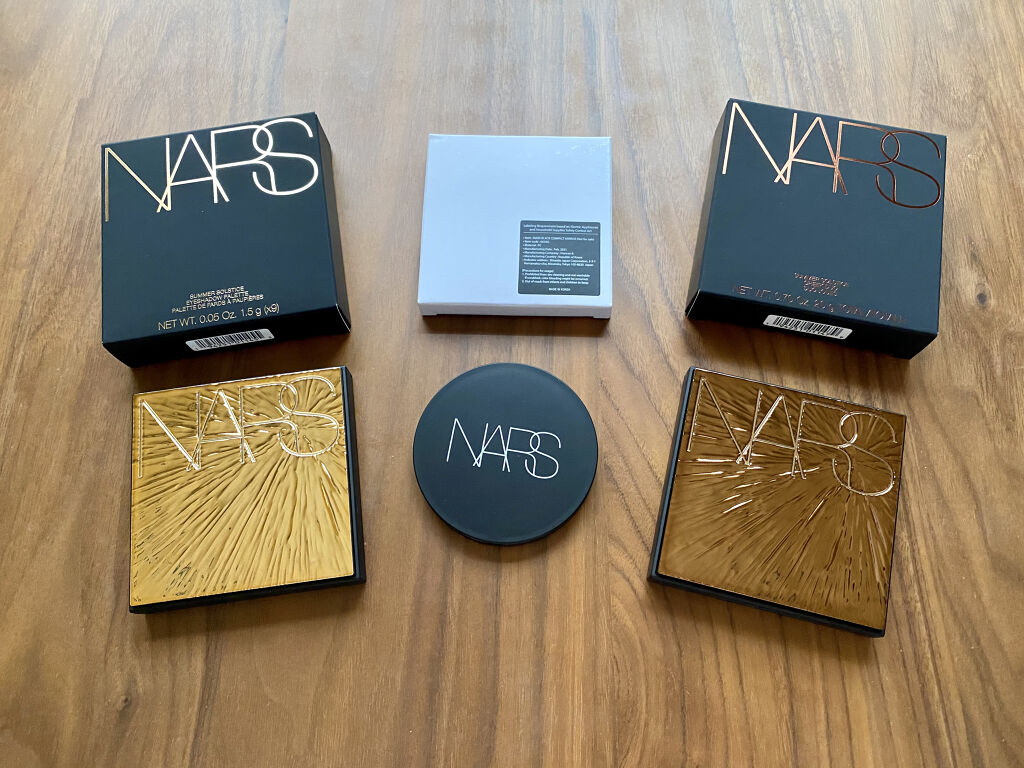 サマーソルスティス アイシャドーパレット/NARS/アイシャドウパレットを使ったクチコミ（2枚目）