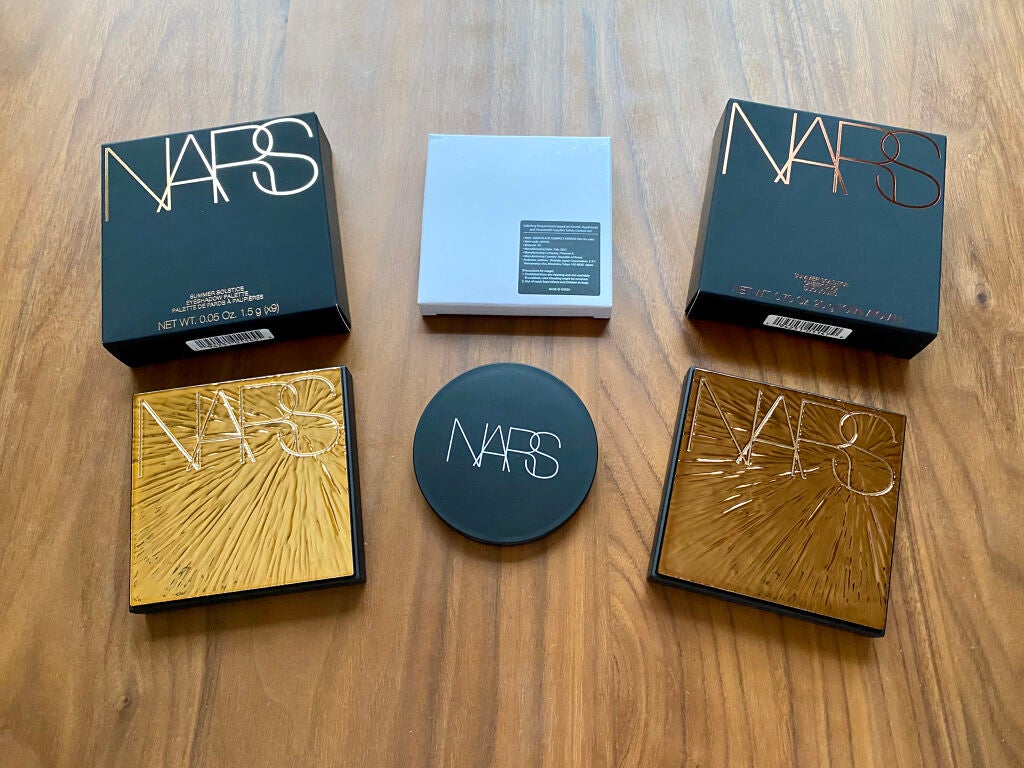 サマーソルスティス アイシャドーパレット/NARS/アイシャドウパレットを使ったクチコミ(2枚目)