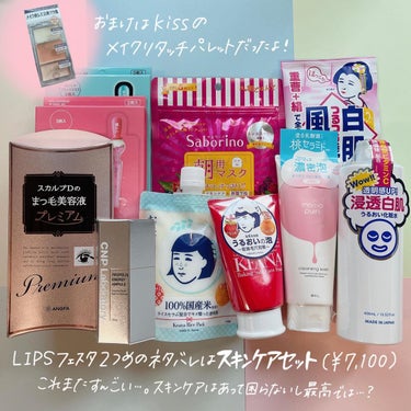 スキンケアセット LIPSフェスタ Winter 2023/LIPS/メイクアップキットを使ったクチコミ（2枚目）