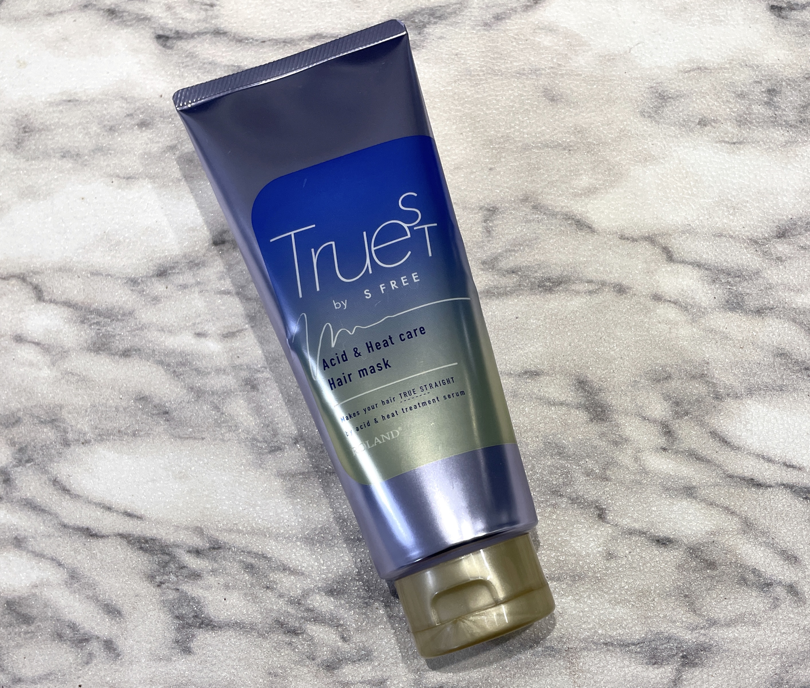 TRUEST(トゥルースト) by S FREE
酸熱TRヘアマスク

【商品説明】
サロンの酸熱トリートメントが
自宅で体験できるヘアマスク。
酸熱トリートメント成分配合が
深刻なうねり・ダメージを“トウルすとん”と
まとまる素髪に集中補