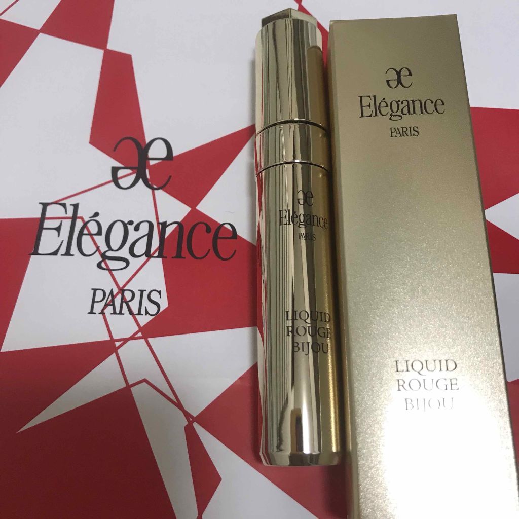 エレガンス リクイッド ルージュ ビジュー/Elégance/口紅を使ったクチコミ（1枚目）