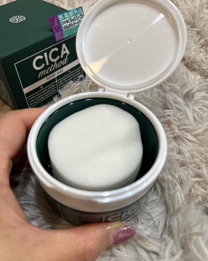 CICA method TONER PAD/コジット/化粧水を使ったクチコミ(2枚目)