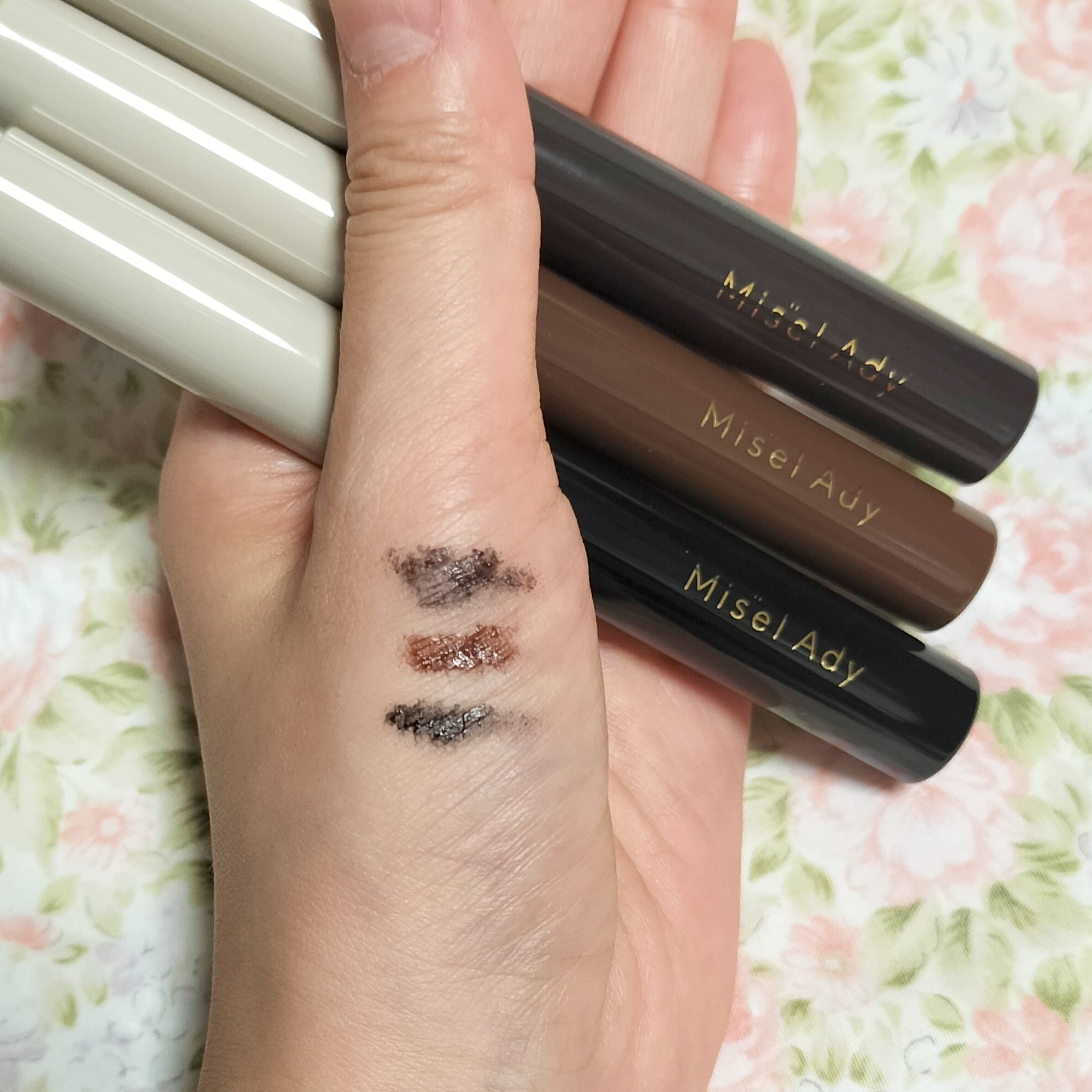 ミゼルエディ カールアップマスカラ ロング 02 ビターブラウン/ミゼルエディ/マスカラを使ったクチコミ（3枚目）