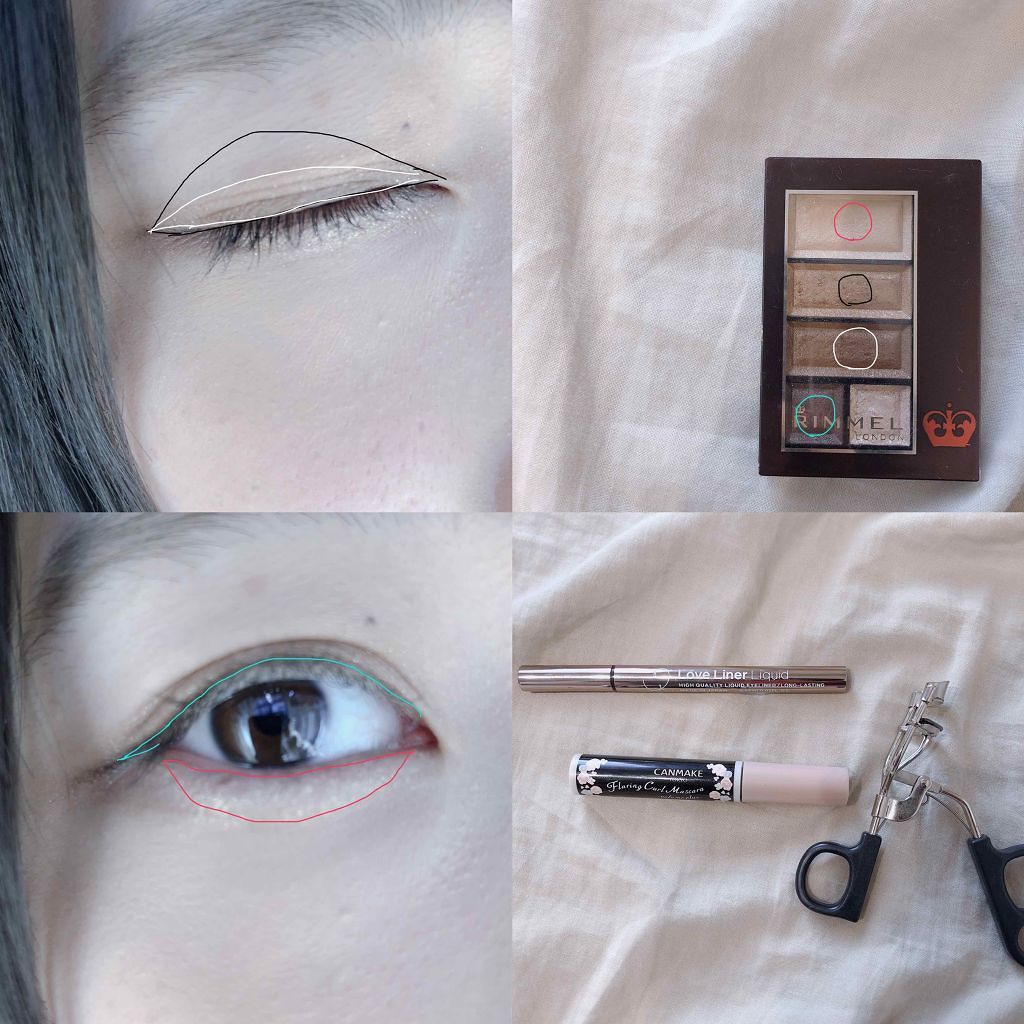 ショコラスウィート アイズ/リンメル ロンドン/アイシャドウパレットを使ったクチコミ（2枚目）