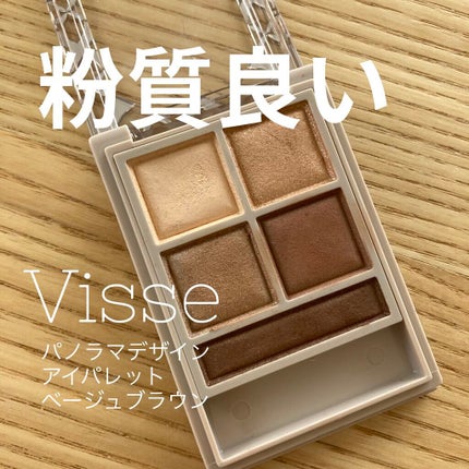 パノラマデザイン アイパレット/Visée/アイシャドウパレットを使ったクチコミ(1枚目)