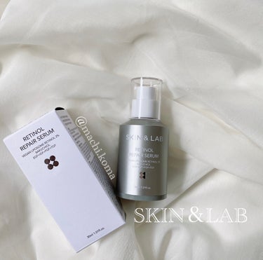 珍しく韓国コスメ～！
こちらはアッププラスの定期便に入っていました✨️

SKIN＆LAB  ヴィーガンレチノールセラム

こちらは、安定化させたヴィーガンレチノールの美容液だそうです。私韓国コスメ詳し