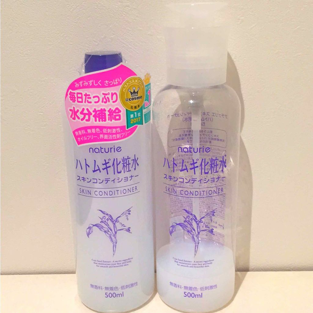 ハトムギ化粧水(ナチュリエ スキンコンディショナー R )/ナチュリエ/化粧水を使ったクチコミ(1枚目)