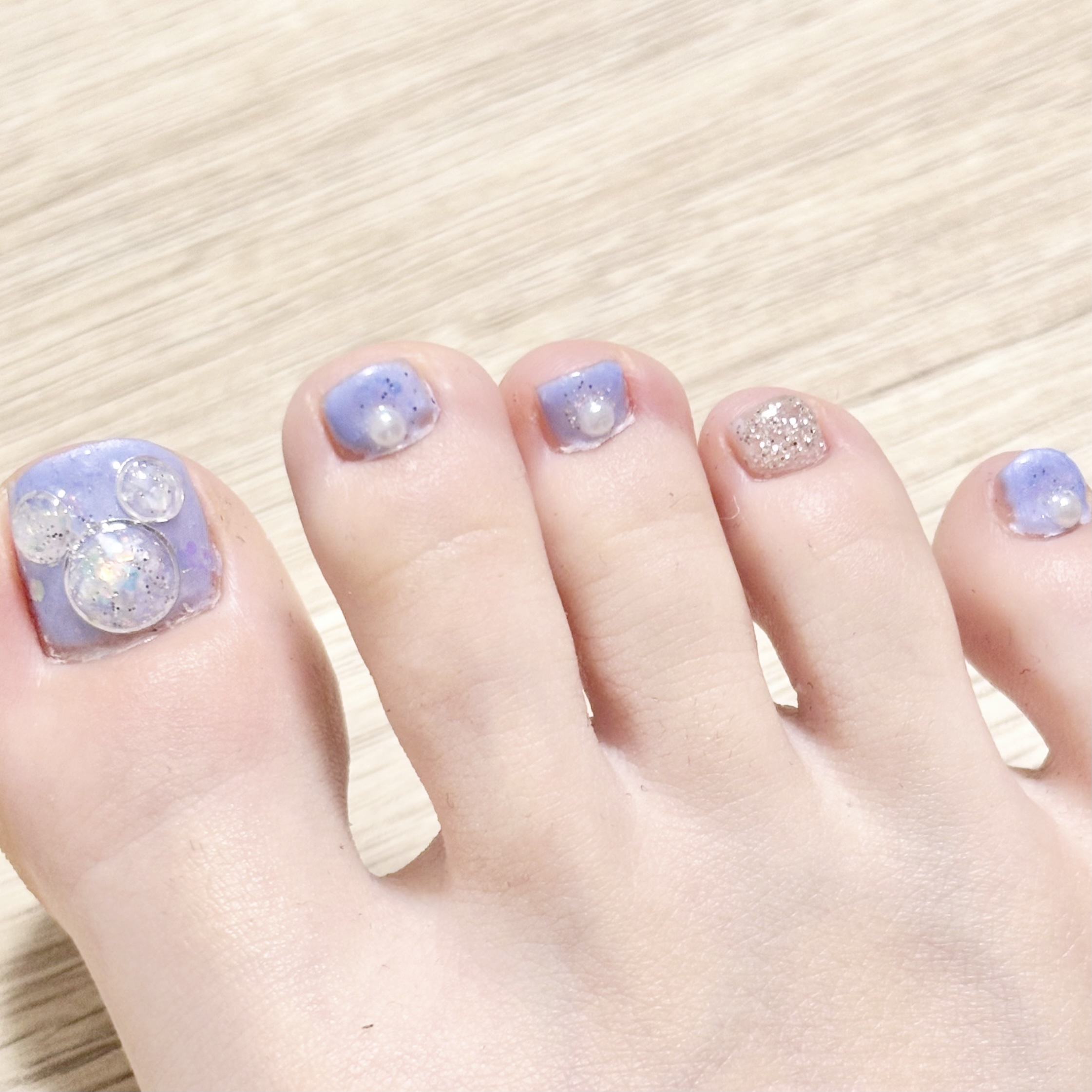 カラージェル/Peticoco/ジェルネイルを使ったクチコミ（1枚目）