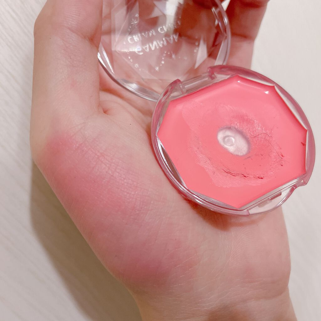 クリームチーク(クリアタイプ)/キャンメイク/ジェル・クリームチークを使ったクチコミ(2枚目)