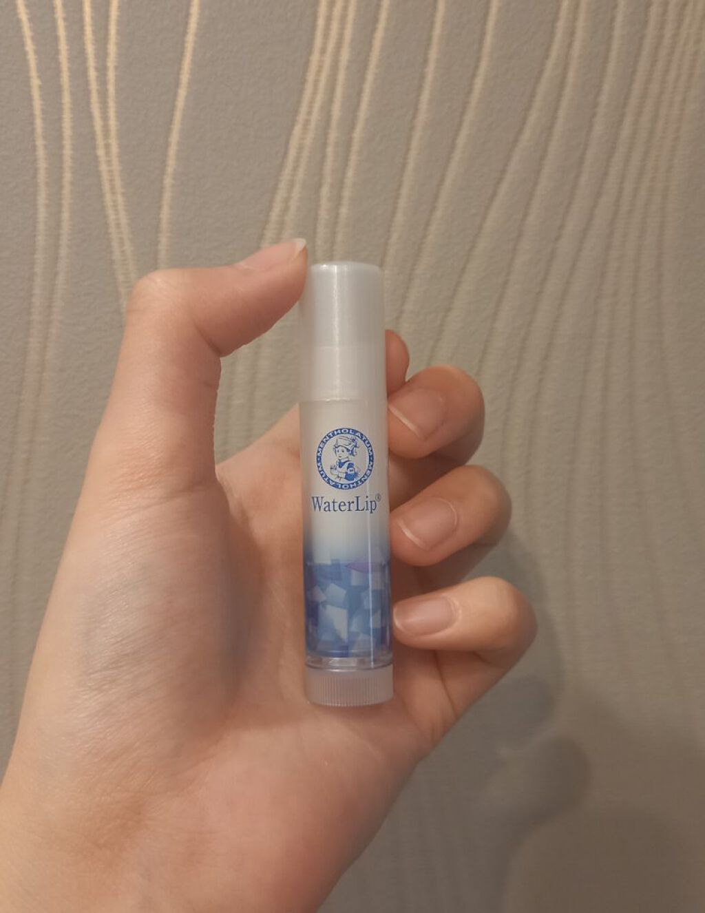 ウォーターリップ ミントメントール/メンソレータム/リップクリームを使ったクチコミ（3枚目）
