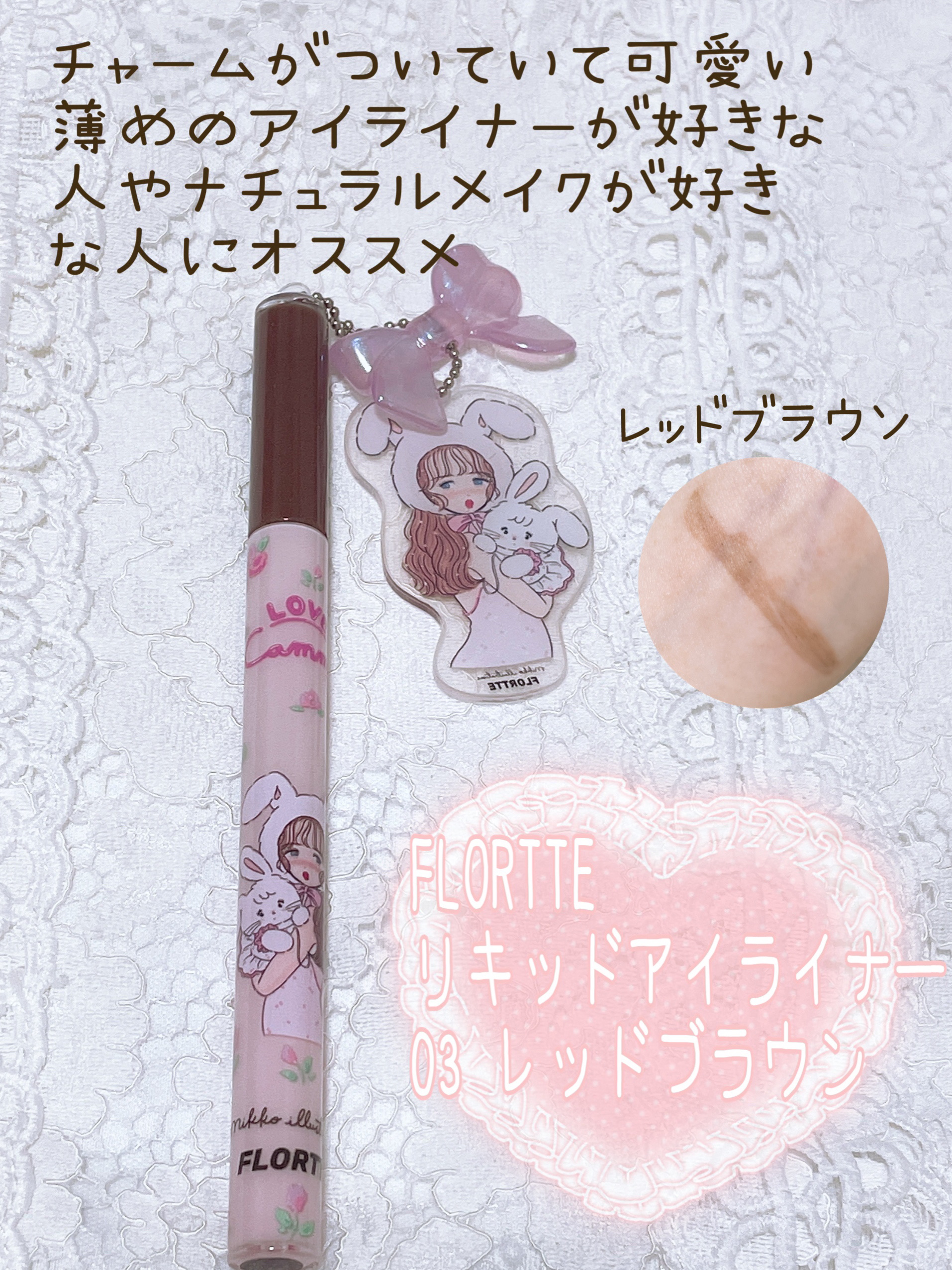 リキッドアイライナー｜FLORTTE他、1商品を使った口コミ - FLORTTE