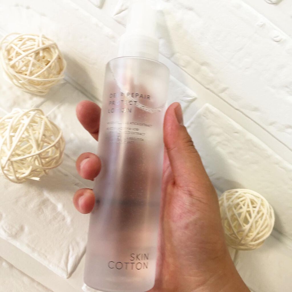 濃厚リペア プロテクトローション/スキンコットン/ミスト状化粧水を使ったクチコミ（3枚目）