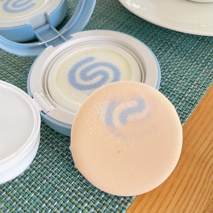 WHITE +UV CUSHION CREAM #COOL/G9SKIN/日焼け止めクリームを使ったクチコミ(8枚目)