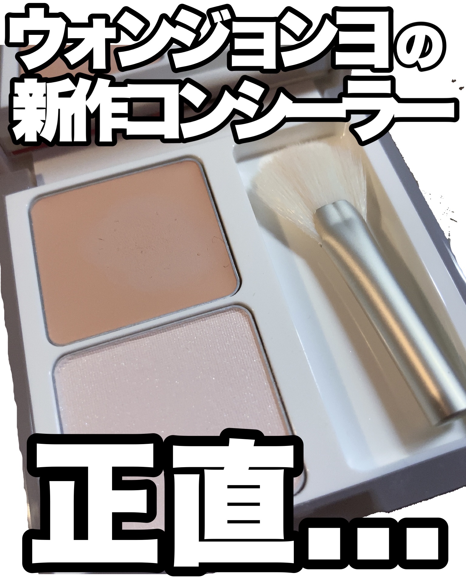 ウォンジョンヨ　カバーマスター ブライトニングコンシーラー/Wonjungyo/パレットコンシーラーを使ったクチコミ（1枚目）