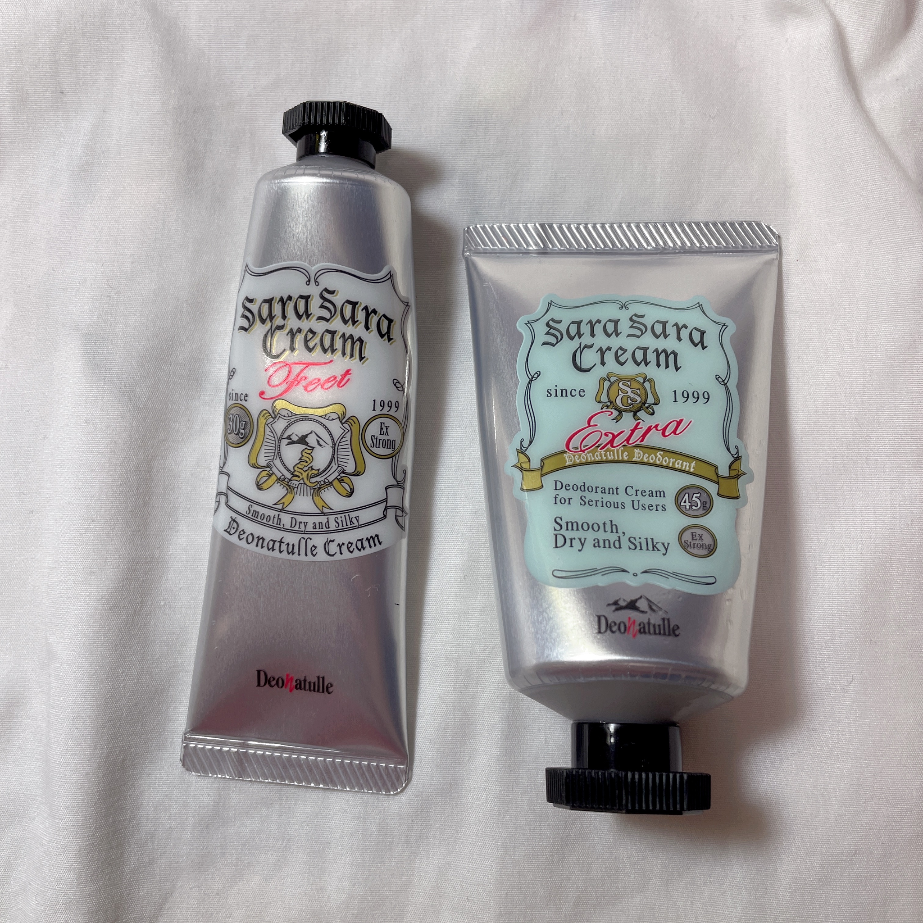 薬用足指さらさらクリーム/デオナチュレ/デオドラント・制汗剤を使ったクチコミ（1枚目）