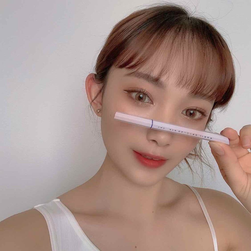 EYE OPENING LINER WHITE/UZU BY FLOWFUSHI/リキッドアイライナーを使ったクチコミ（1枚目）