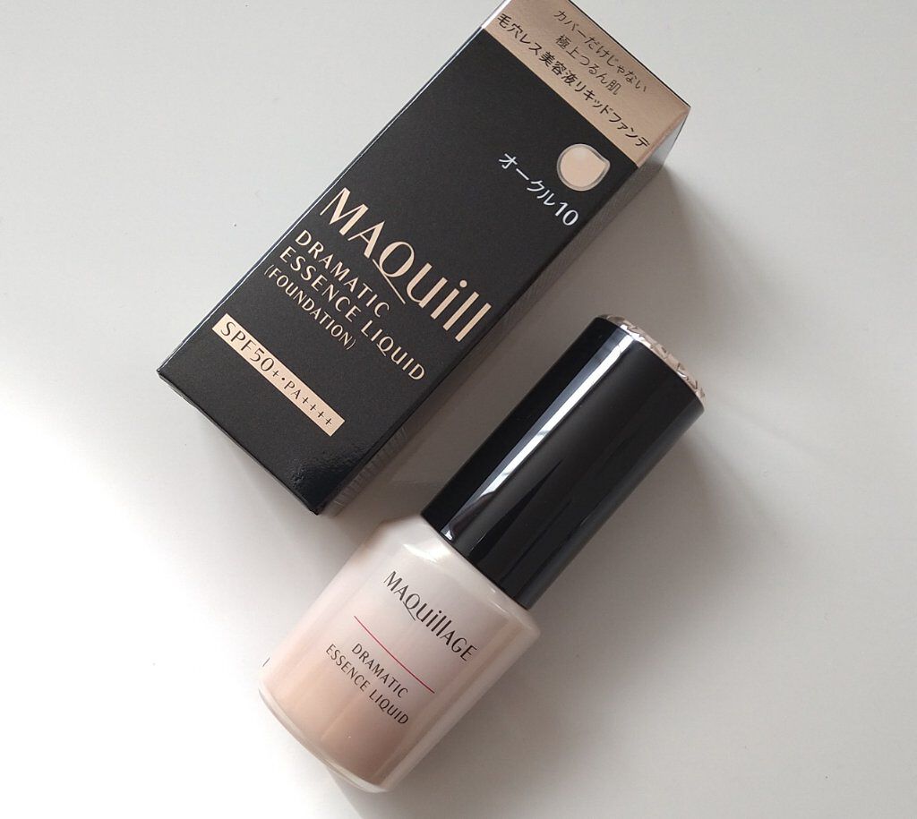 ドラマティックエッセンスリキッド/マキアージュ/リキッドファンデーションを使ったクチコミ（1枚目）