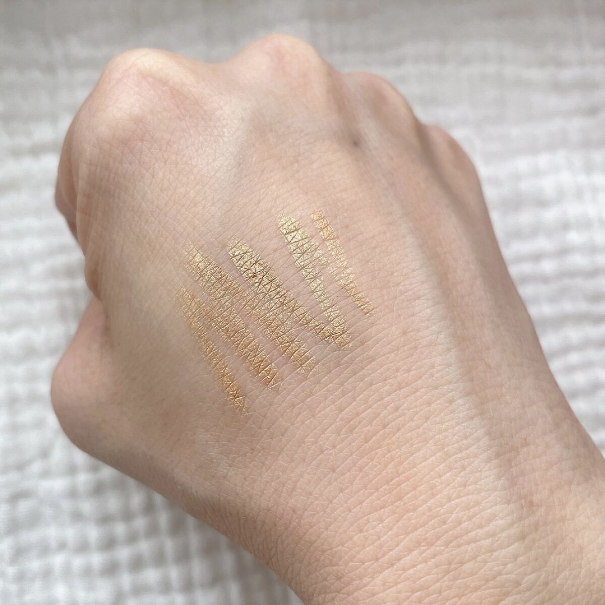 キャビアスティック アイカラー 38 GOLDEN/ローラ メルシエ/スティックアイシャドウを使ったクチコミ（3枚目）