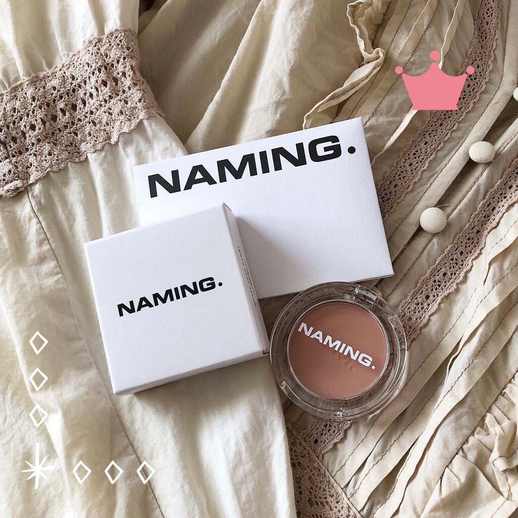 ネーミング フラッフィーパウダーブラッシュ/NAMING./パウダーチークを使ったクチコミ(1枚目)