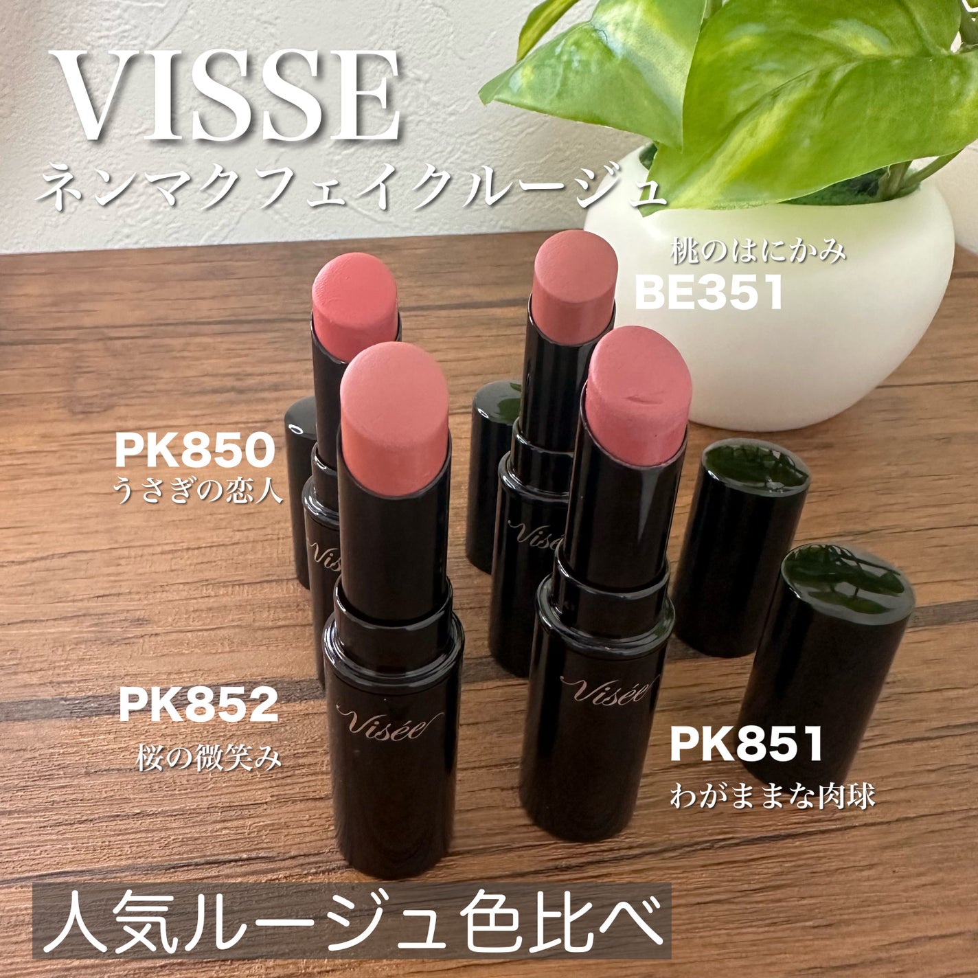 ネンマクフェイク ルージュ/Visée/口紅を使ったクチコミ(1枚目)