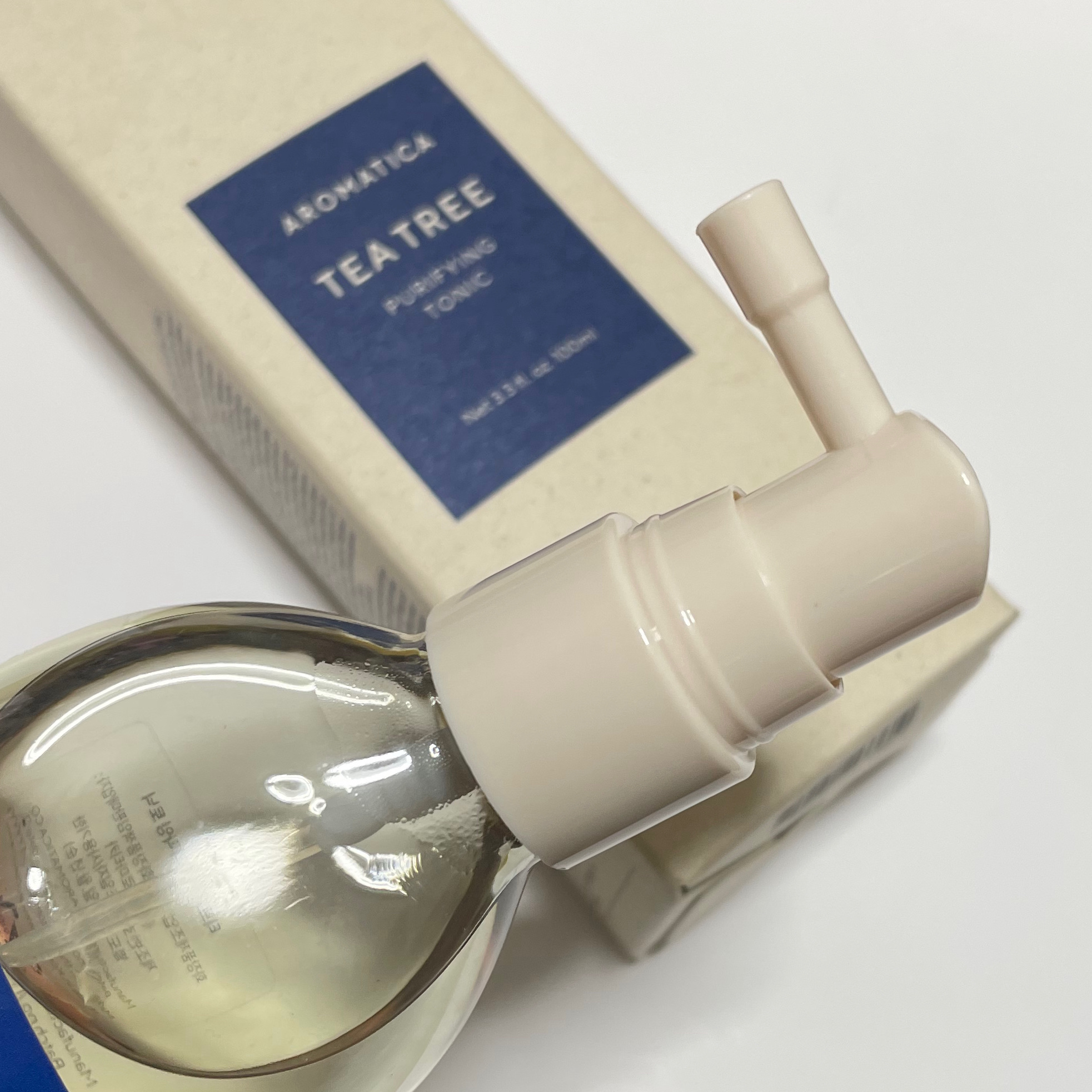 ティーツリーピュリファイングトニック/AROMATICA/頭皮ローションを使ったクチコミ（2枚目）