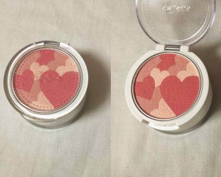 ハートチークカラー/ettusais/パウダーチークを使ったクチコミ(1枚目)