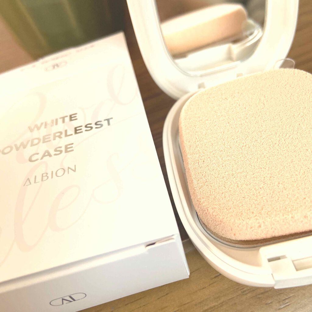 ホワイト パウダレスト/ALBION/パウダーファンデーションを使ったクチコミ(1枚目)