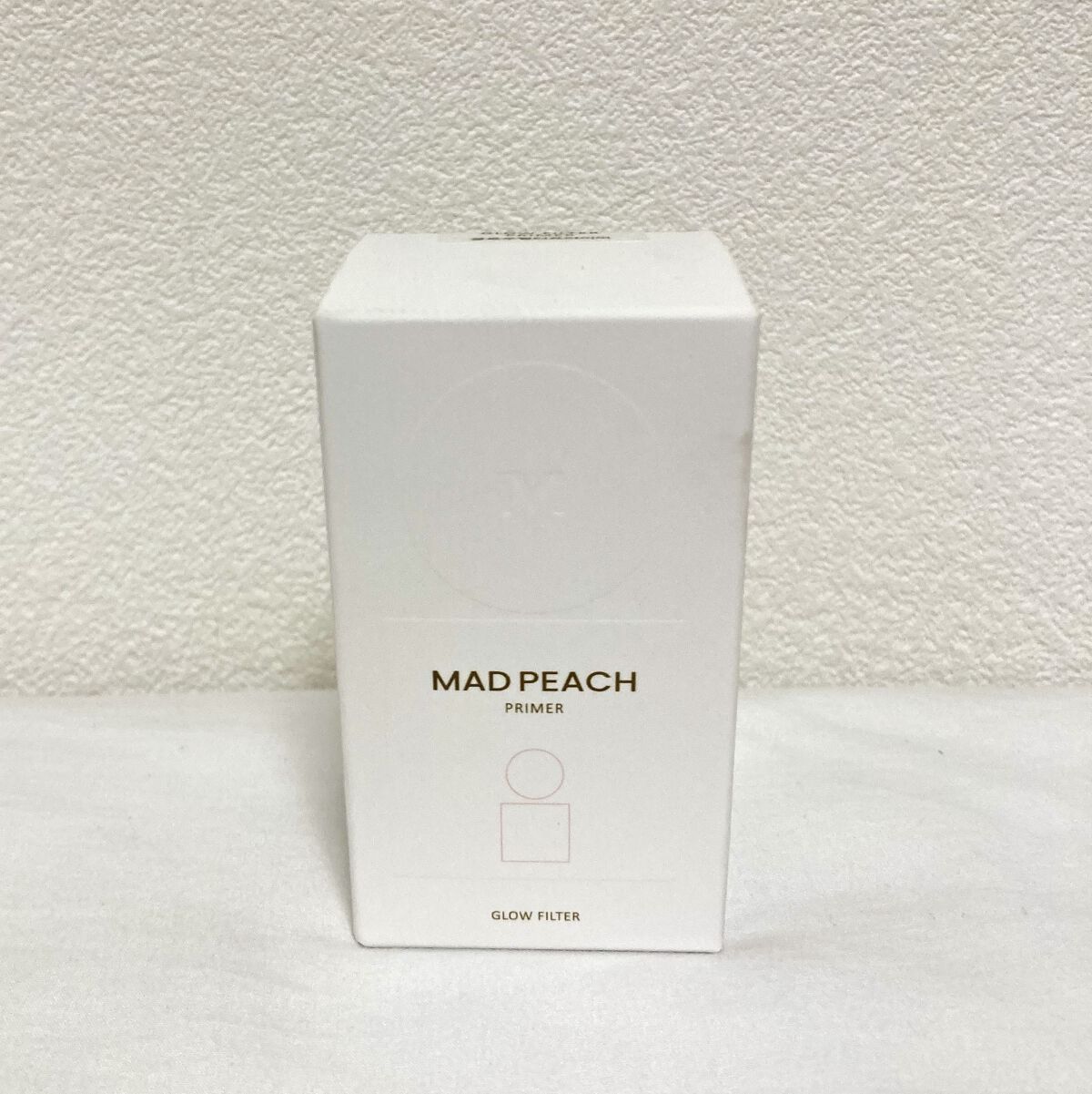 グローフィルタープライマー/MAD PEACH/化粧下地を使ったクチコミ（1枚目）
