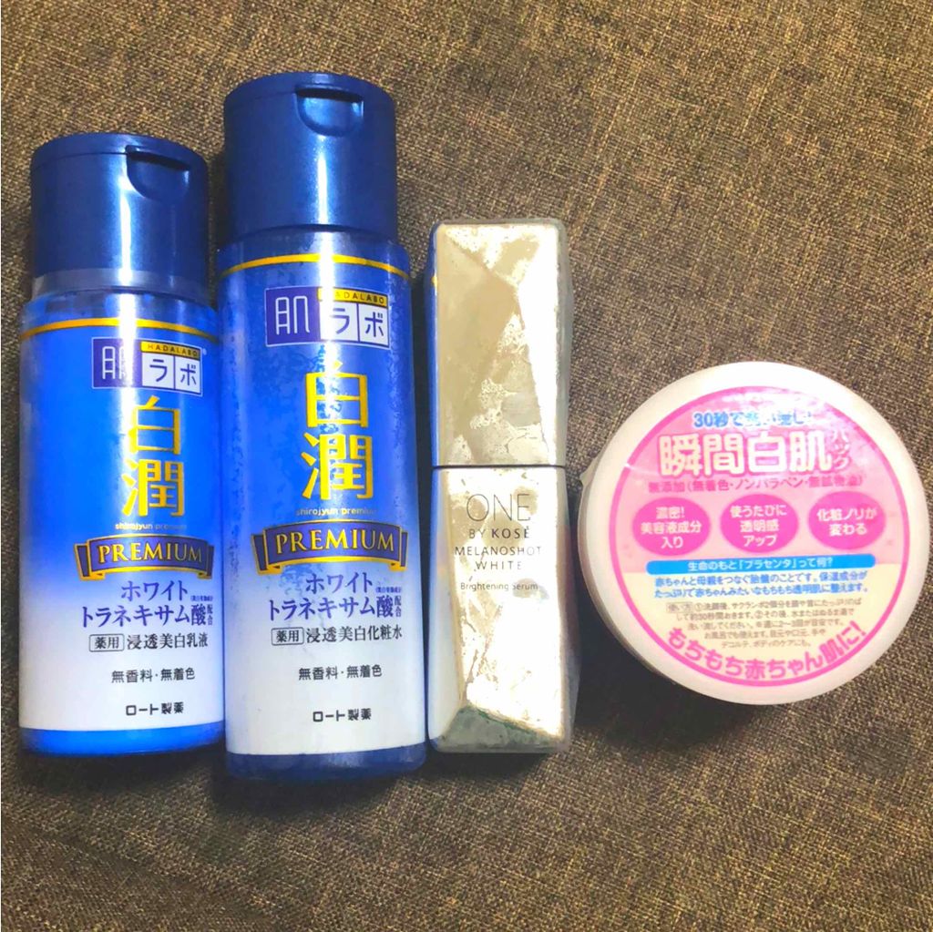 白潤プレミアム 薬用浸透美白化粧水/肌ラボ/化粧水を使ったクチコミ（1枚目）