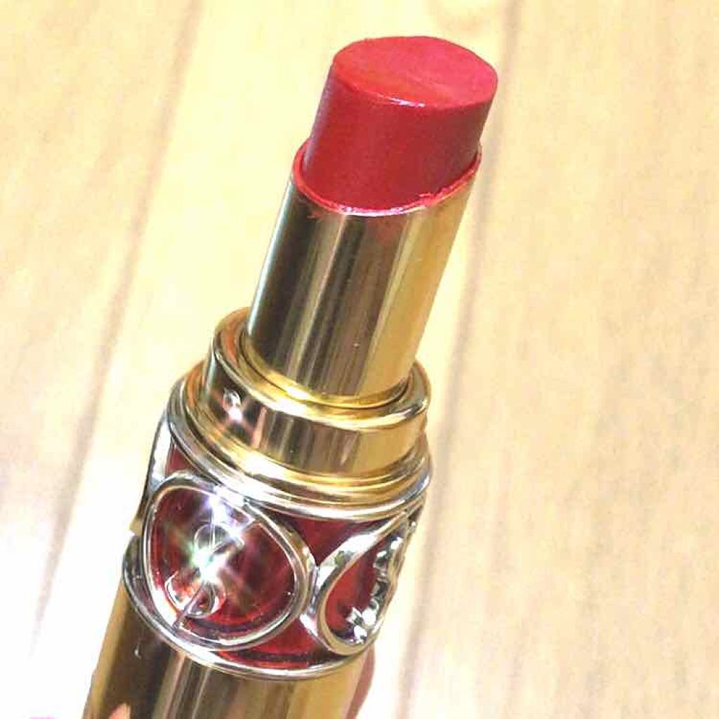 ルージュ ヴォリュプテ シャイン/YVES SAINT LAURENT BEAUTE/口紅を使ったクチコミ(3枚目)