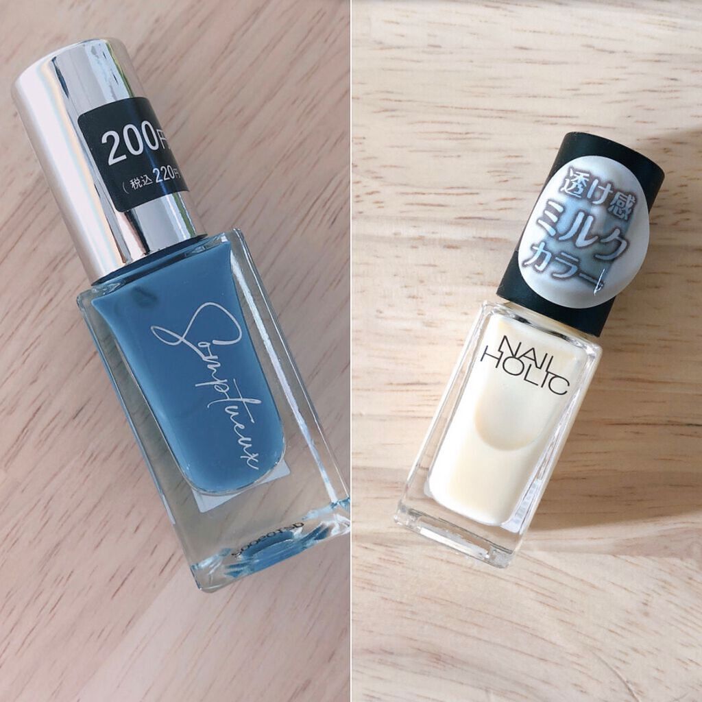 Somptueux(ソンプチュー) ネイルポリッシュ/DAISO/マニキュアを使ったクチコミ（2枚目）