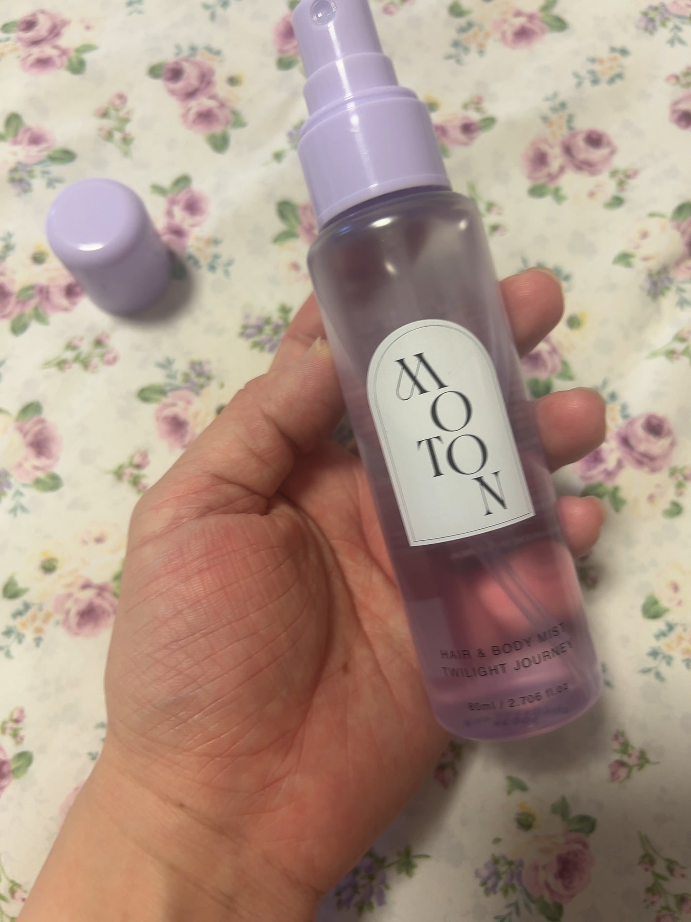 MOTON ヘア&ボディミスト フラワーガーデン/MOTON/香水(レディース)を使ったクチコミ(2枚目)