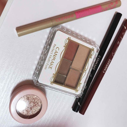 パーフェクトマルチアイズ/キャンメイク/アイシャドウパレットを使ったクチコミ(4枚目)