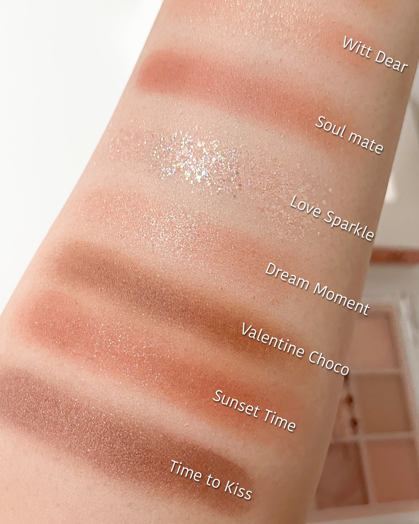 KEYBO FALL IN LOVE SHADOW PALETTE/keybo/アイシャドウパレットを使ったクチコミ(4枚目)