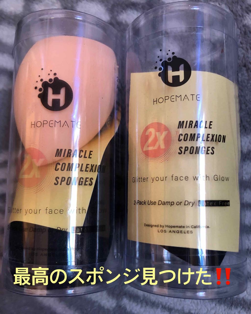 Miracle complexion sponges/HOPEMATE/パフ・スポンジを使ったクチコミ（1枚目）