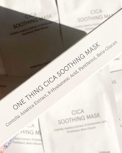 CICAスージングマスク/ONE THING/シートマスク・パックを使ったクチコミ(3枚目)
