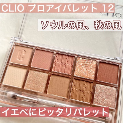 プロ アイ パレット/CLIO/アイシャドウパレットを使ったクチコミ(1枚目)