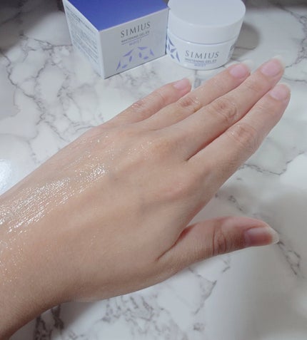 薬用ホワイトニングジェルEX モイスト(しっとり)/シミウス/オールインワン化粧品を使ったクチコミ(5枚目)